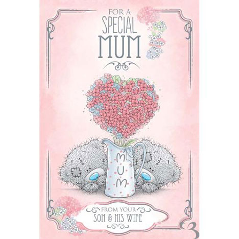 Mum From Son and Wife Me to You Bear Mothers Day Card £3.59